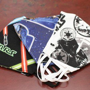 3/$25 Triple Layer Handmade Face Mask